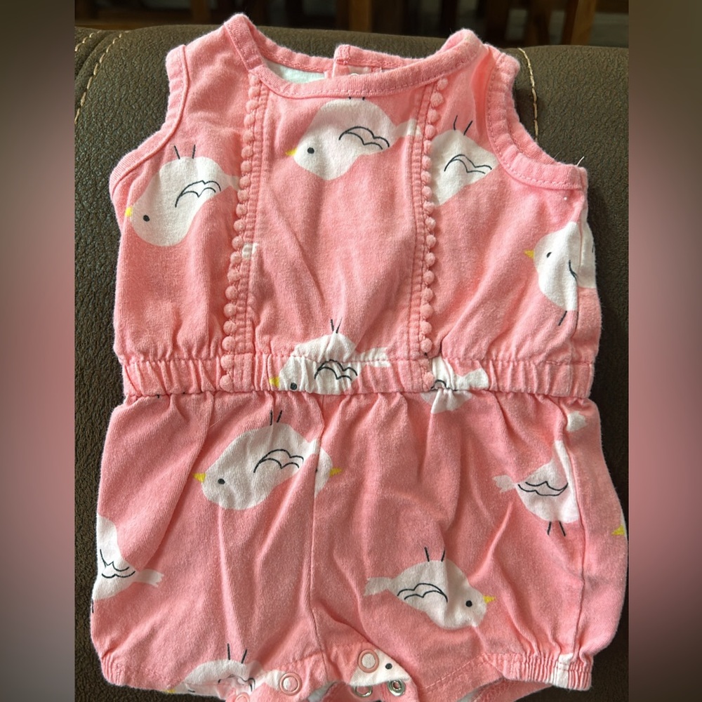 Sleeveless onesie